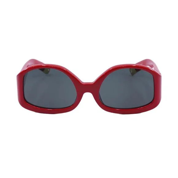 NEW JACQUEMUS SUNGLASSES, RED WOMEN EYEWEAR JACQUEMUS COLAPSO JAC/15 C2 Jacquemus COLAPSO JAC/15 C2 Sunglasses Red | Mercari main image 4